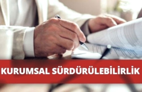 Kurumsal Sürdürülebilirlik